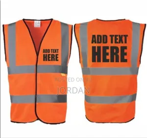 Reflective Vest With Your Own Printed Logo