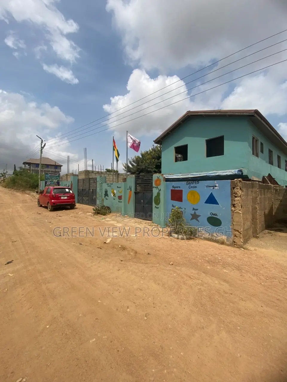 Two Bedroom House On A One Plot Of Land. Registered At Kasoa Krispol C
