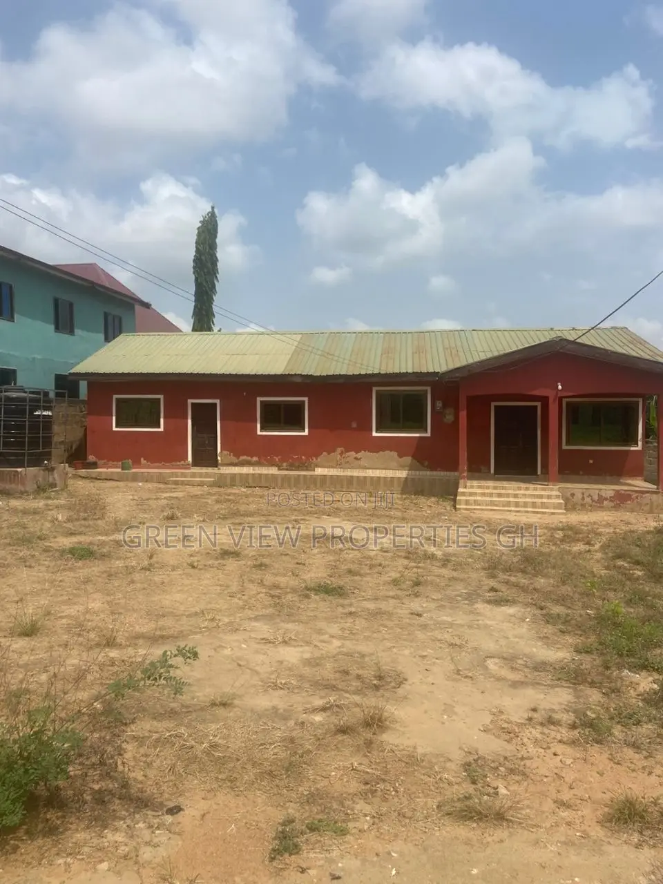 Two Bedroom House On A One Plot Of Land. Registered At Kasoa Krispol C