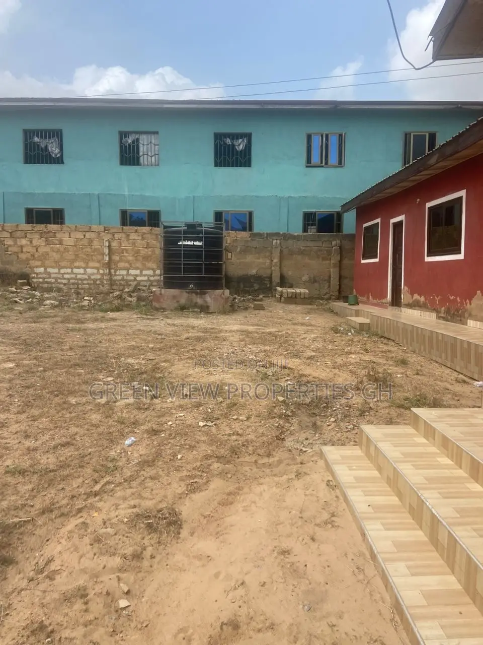 Two Bedroom House On A One Plot Of Land. Registered At Kasoa Krispol C