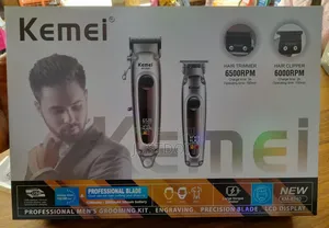 Kemei 8540 2 in 1 Rechargeable Professional Clipper