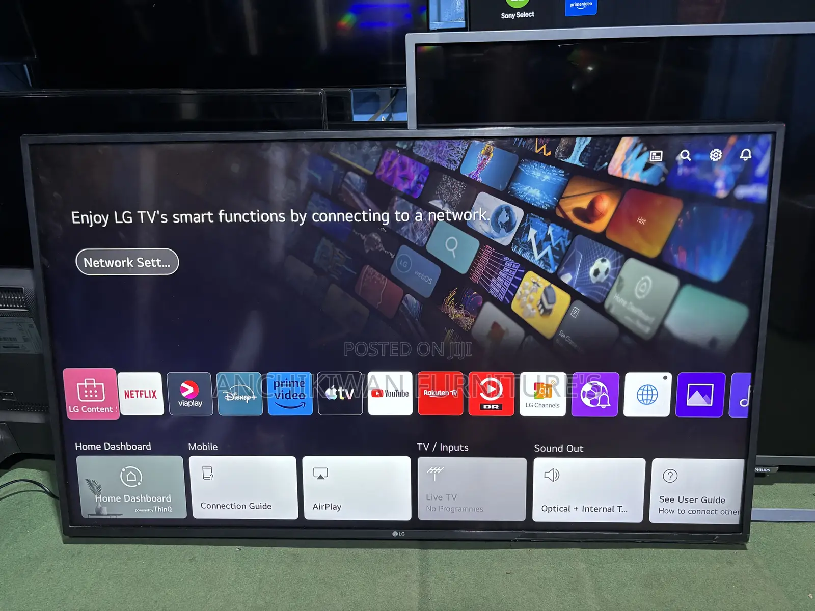 Lg 50 Inc Smart Dashboard Webos,Bluetooth,Digital Satellite Tv