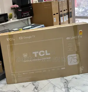 Newly Approved Led TCL 75 Inch Smart Android Frameless Tv