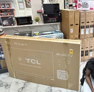 Crystal Smart Uhd Android Frameless TCL 75 Inch Tv