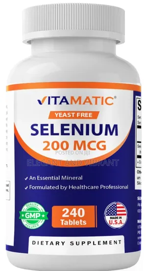 Yeast Free Selenium 200mcg - 240 Tablets