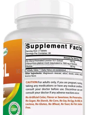 Licorice Dgl Chewable 380 Mg 180 Tablets