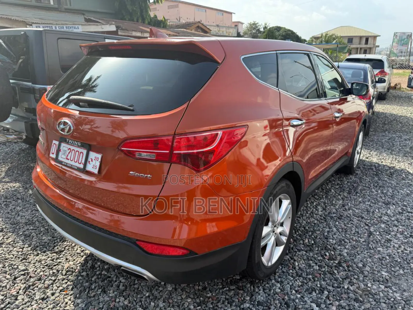 Hyundai Santa Fe Limited 4dr SUV (3.3L 6cyl 6A) 2015 Red