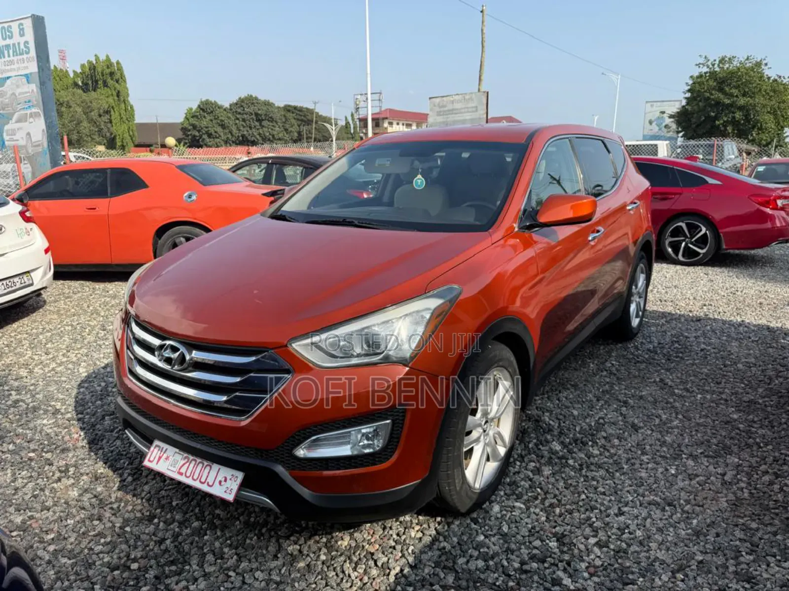 Hyundai Santa Fe Limited 4dr SUV (3.3L 6cyl 6A) 2015 Red