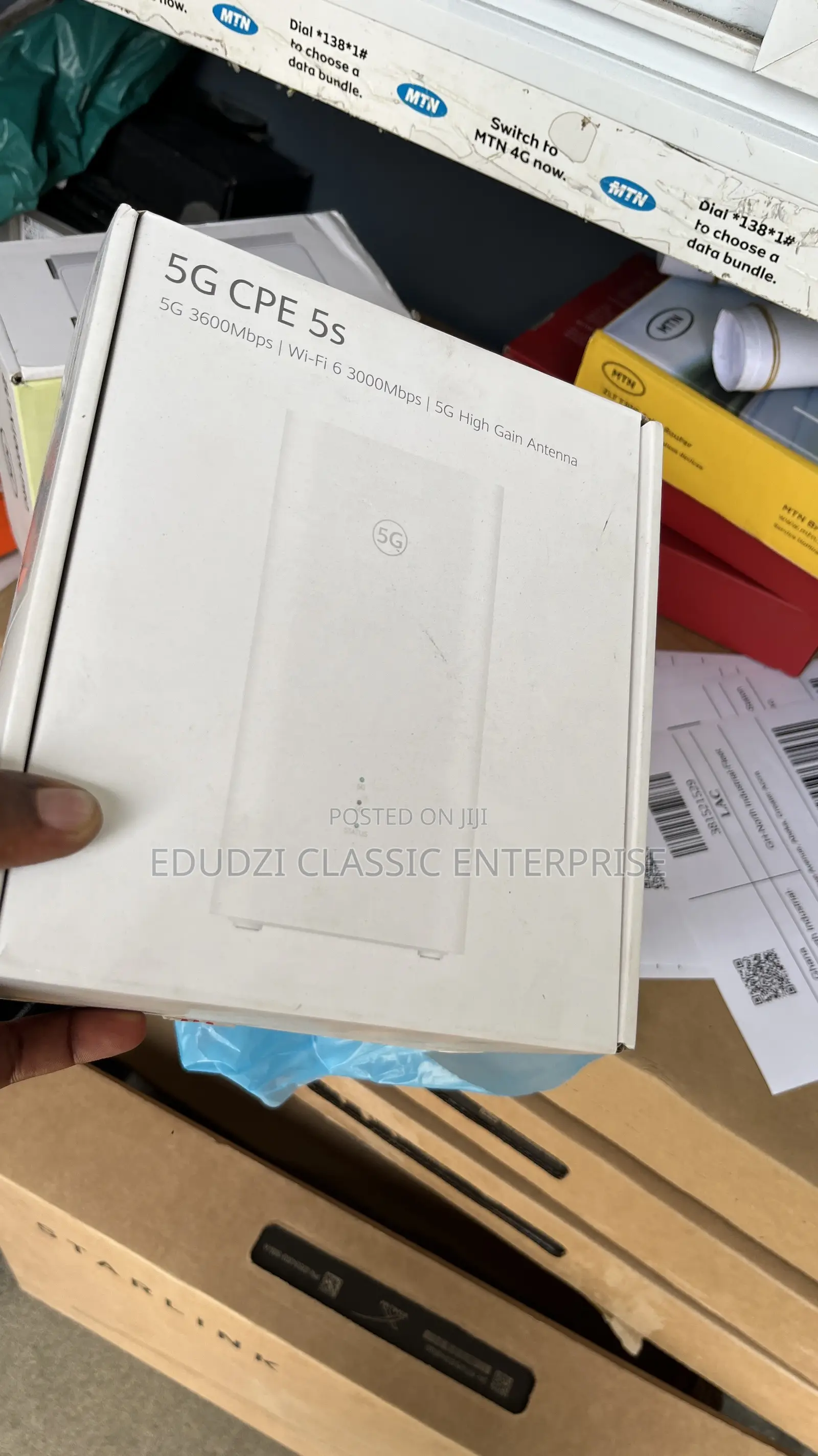 MTN Cpe 5g Universal Router Brand New 30