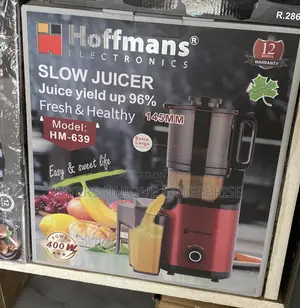 Hoffmans Stainless Steel Blades Slow Juicer
