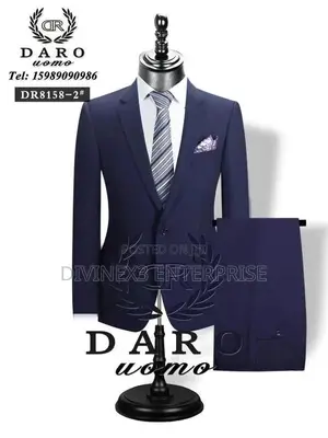 2pcs Plain Suit