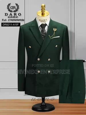 Daro Plain Breasted Suit
