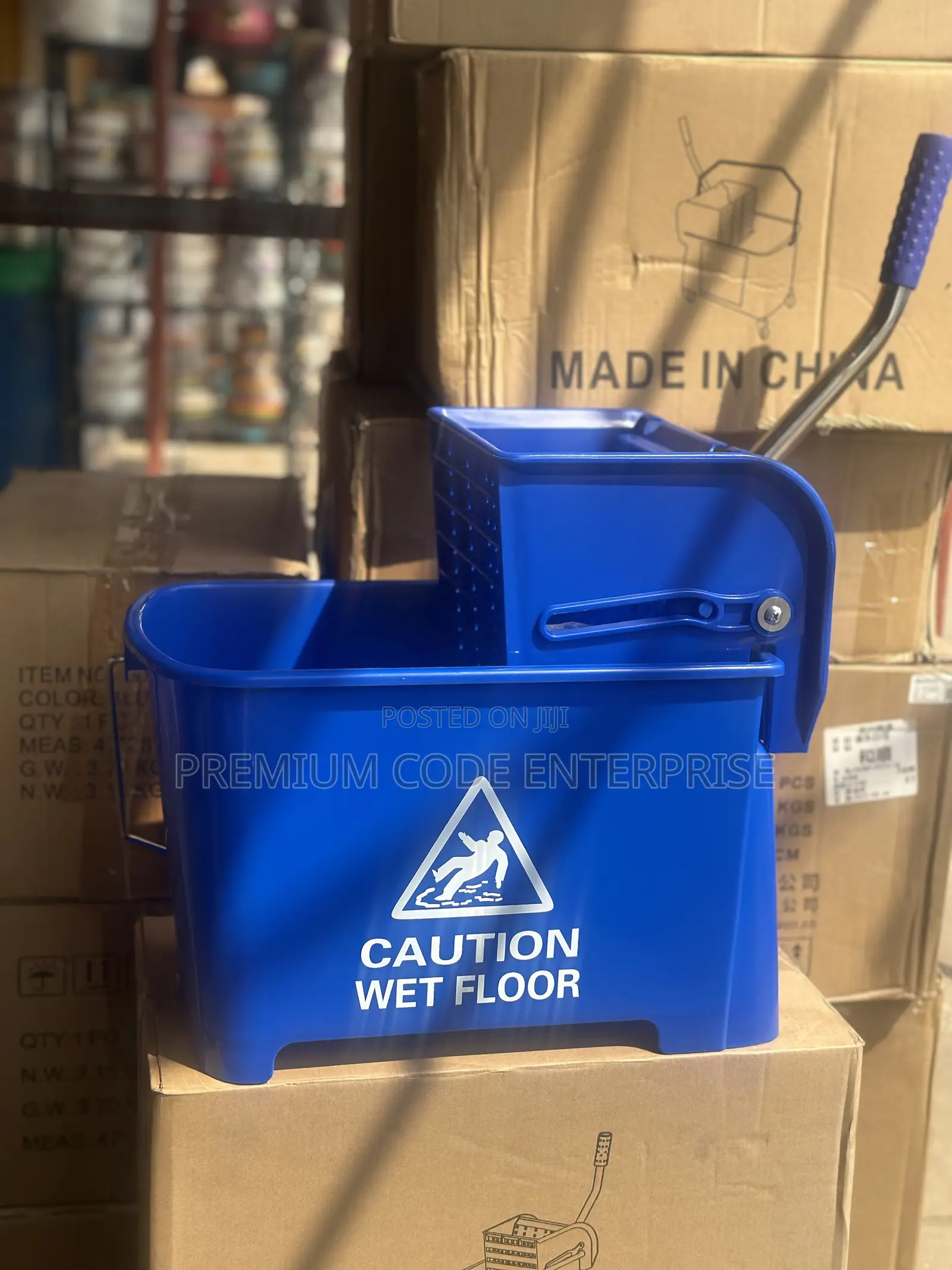 Industrial Mop Bucket 20 Liter, Blue