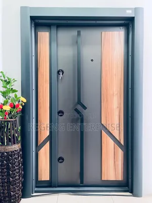 Modern (3)Lock Security Door.