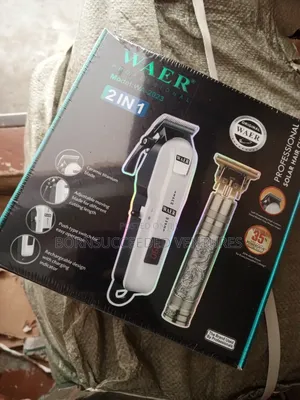2-in-1 Professional Hair And Beard Trimmer Set