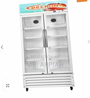 Brand New Delron 553liters 2 Door Electric Beverage Cooler 