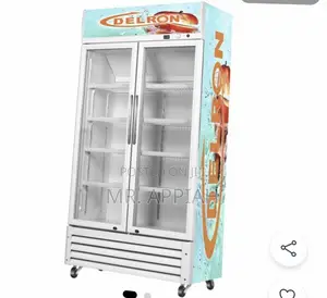Original Delron 2 Door Electric Display Refrigerator(553l) 