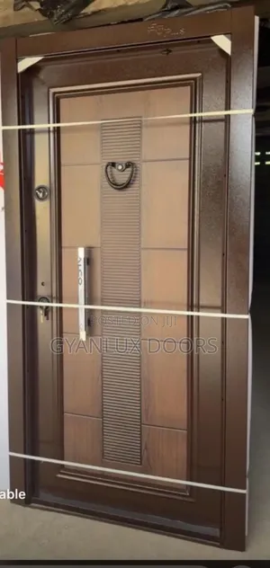 Brown Heavy Doors 3ft Standard