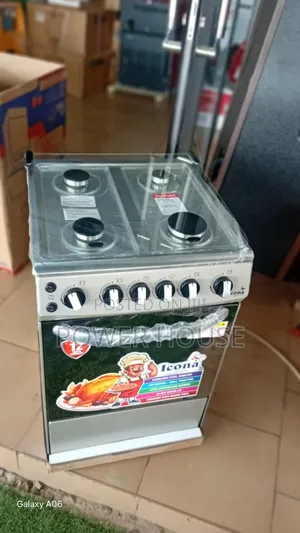 Icona 4-Burner Gas Stove – Strong, Fast Reliable Cooking