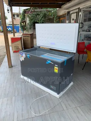 Extremely Cooling Nasco 380l 1 Door Chest Freezer(Nas420fl)Gray 