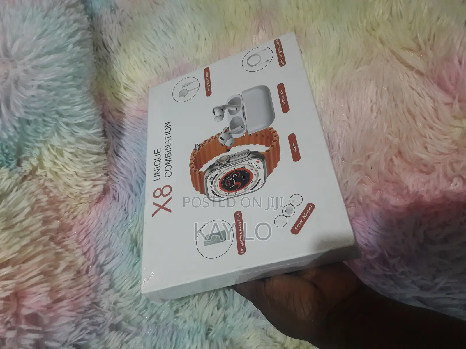 X8 Unique Smart Watch With Power Bank
