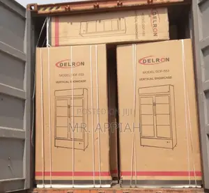 Shop Quality Delron 2 Door Electric Display Refrigerator 