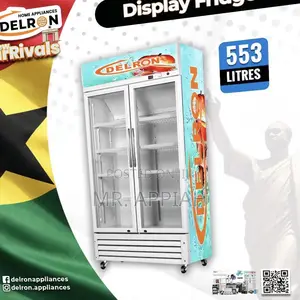 Shop Affordable Delron 553liters Single Door Electric Display Fridge.
