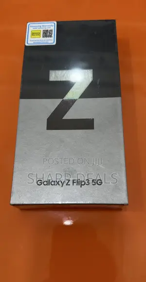 New Samsung Galaxy Z Flip3 5G 256 GB Black