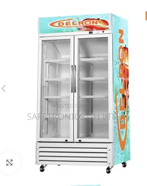Newest Boxed 2 Doors 553 Liters White Display Delron Fridge