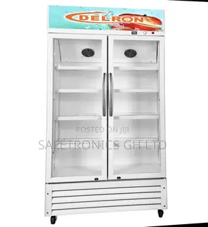 Just Purchase Display 2 Doors Delron 553 Liters White Freezer