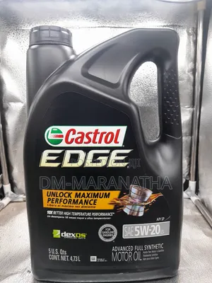 Castrol Edge 5w-20 Advanced Full Synthetic Engine Oil