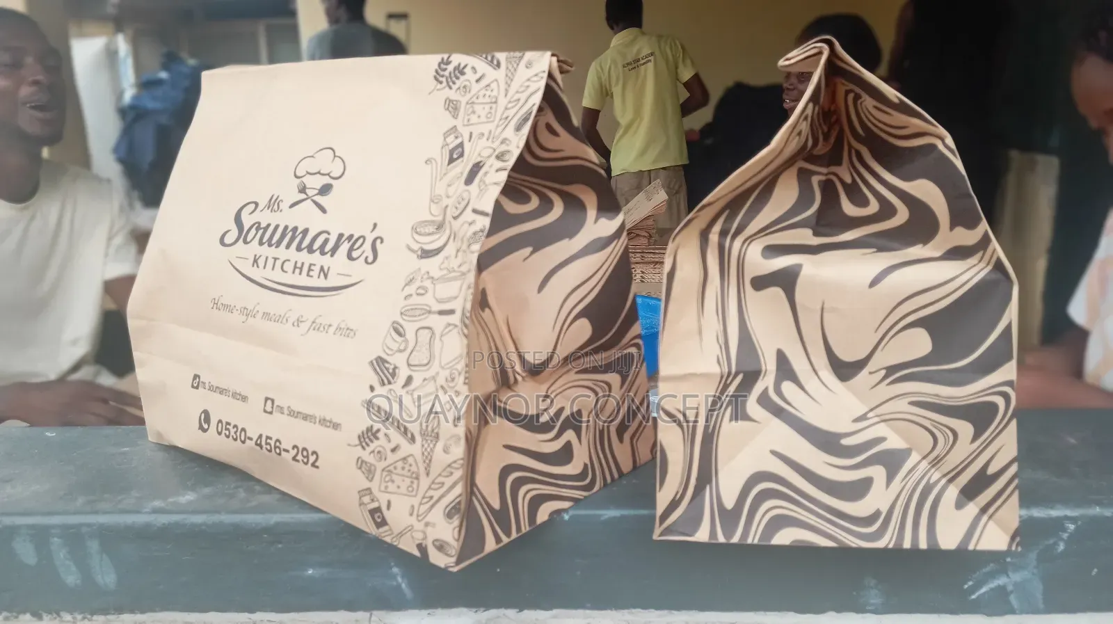 Quality Restaurant Paper Bag