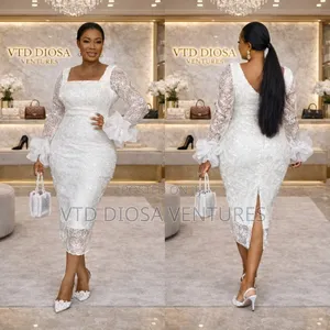 Fancy Lace Dress for Ladies