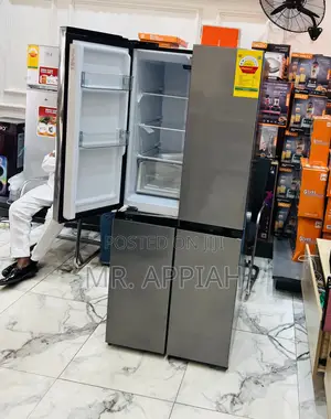 Get Affordable Nasco Nasf2-400fdr 4 Door Electric Fridge(Gray) 