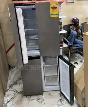 Excellent Nasco Grey Nasf2-400 Side by Side 4 Doors Fridge