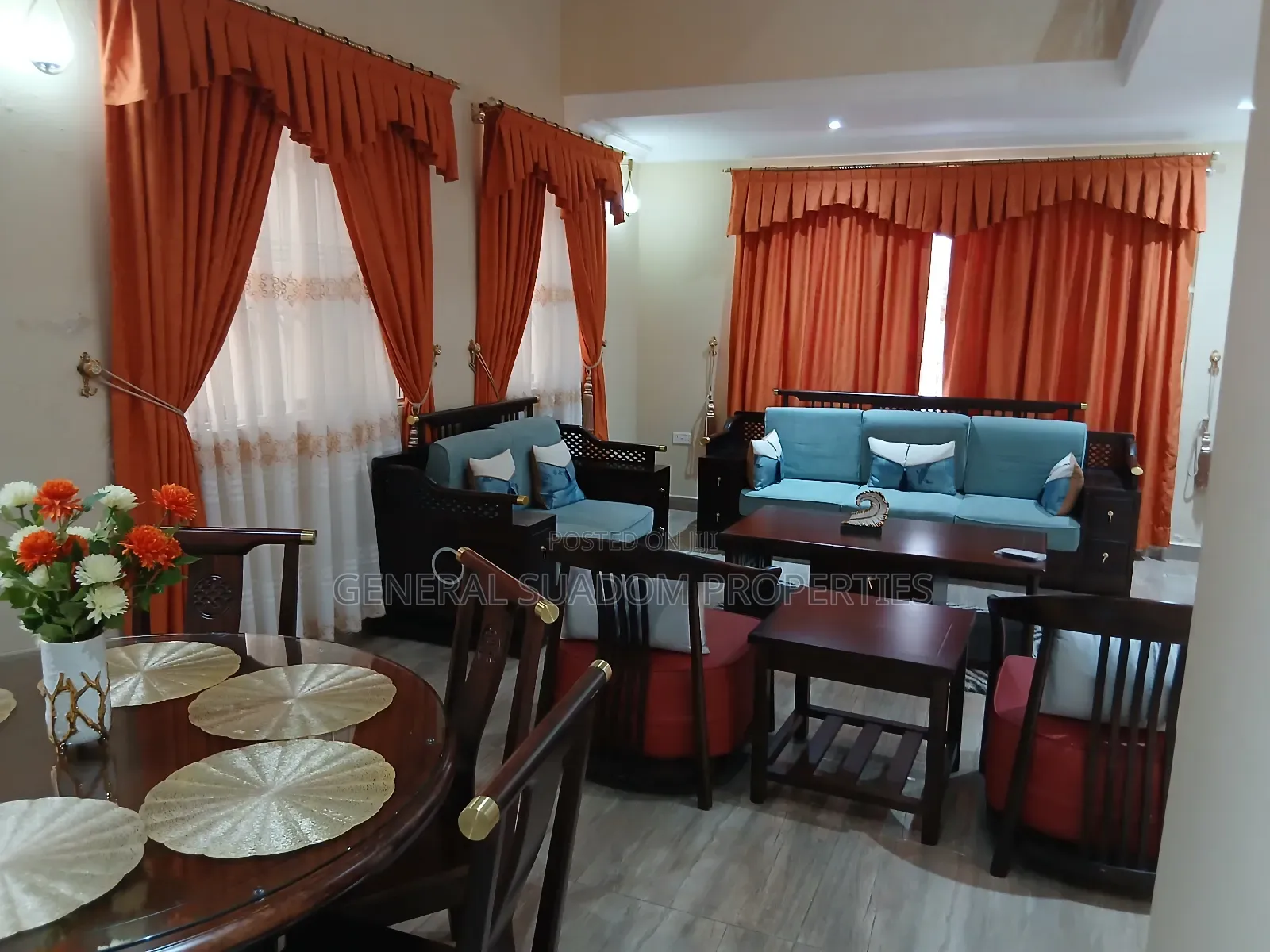 Furnished 4bdrm House in Suadom Properties, Manet Junction for rent