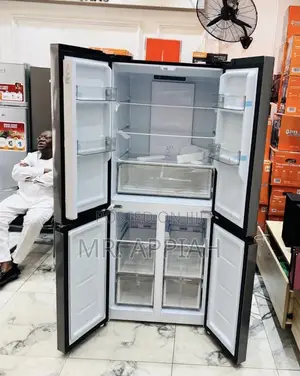 Choose Durable Nasco Nasf2-400fdr 4 Door Electric Fridge(Gray)