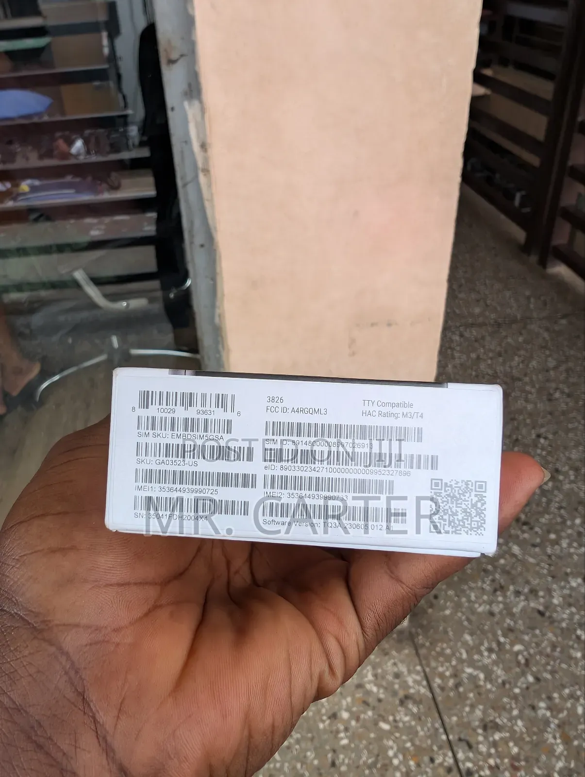 New Google Pixel 7 128 GB Black