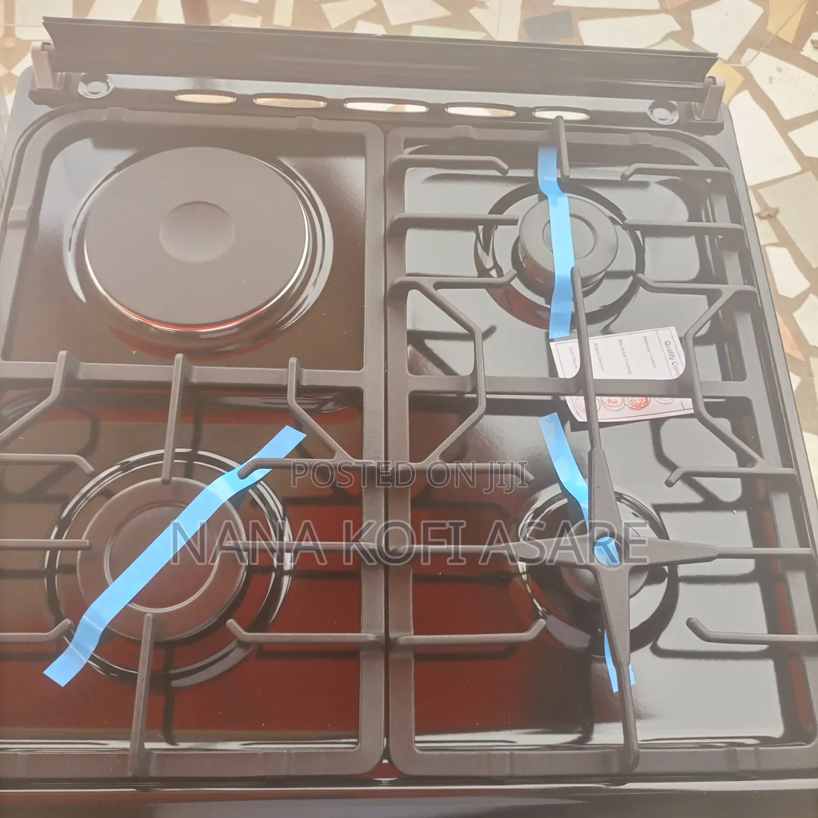 Sigma 60x60 1 Electric 3 Gas Cooker