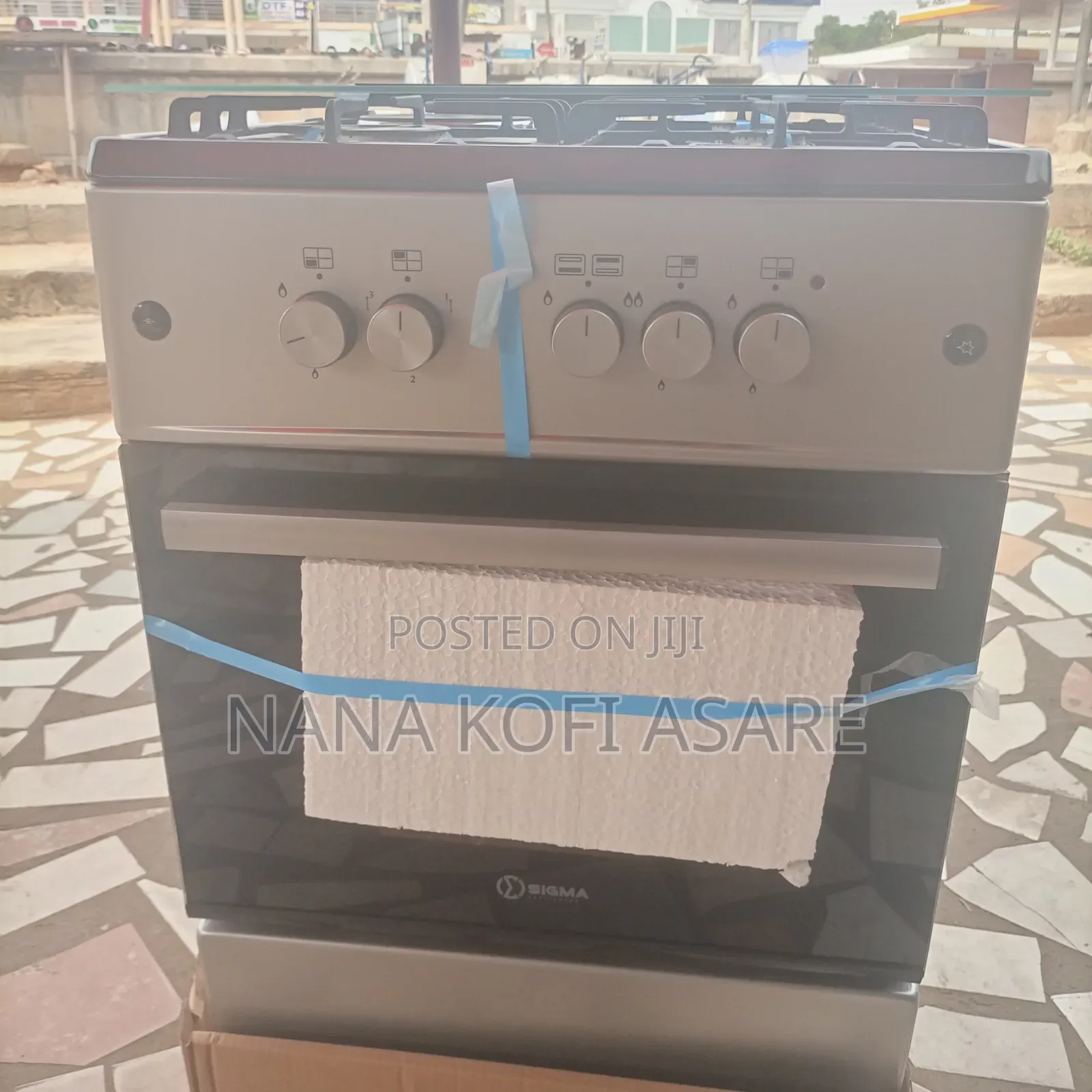 Sigma 60x60 1 Electric 3 Gas Cooker