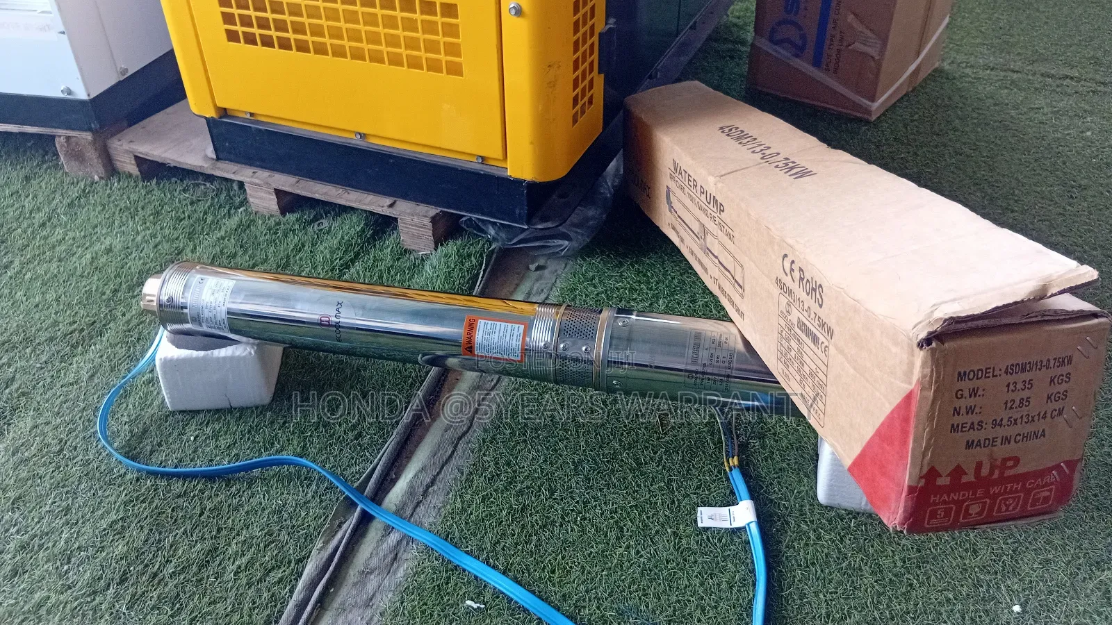 Ecoolmax 1.0hp Electric Water Pump – Efficient Long-Lasting