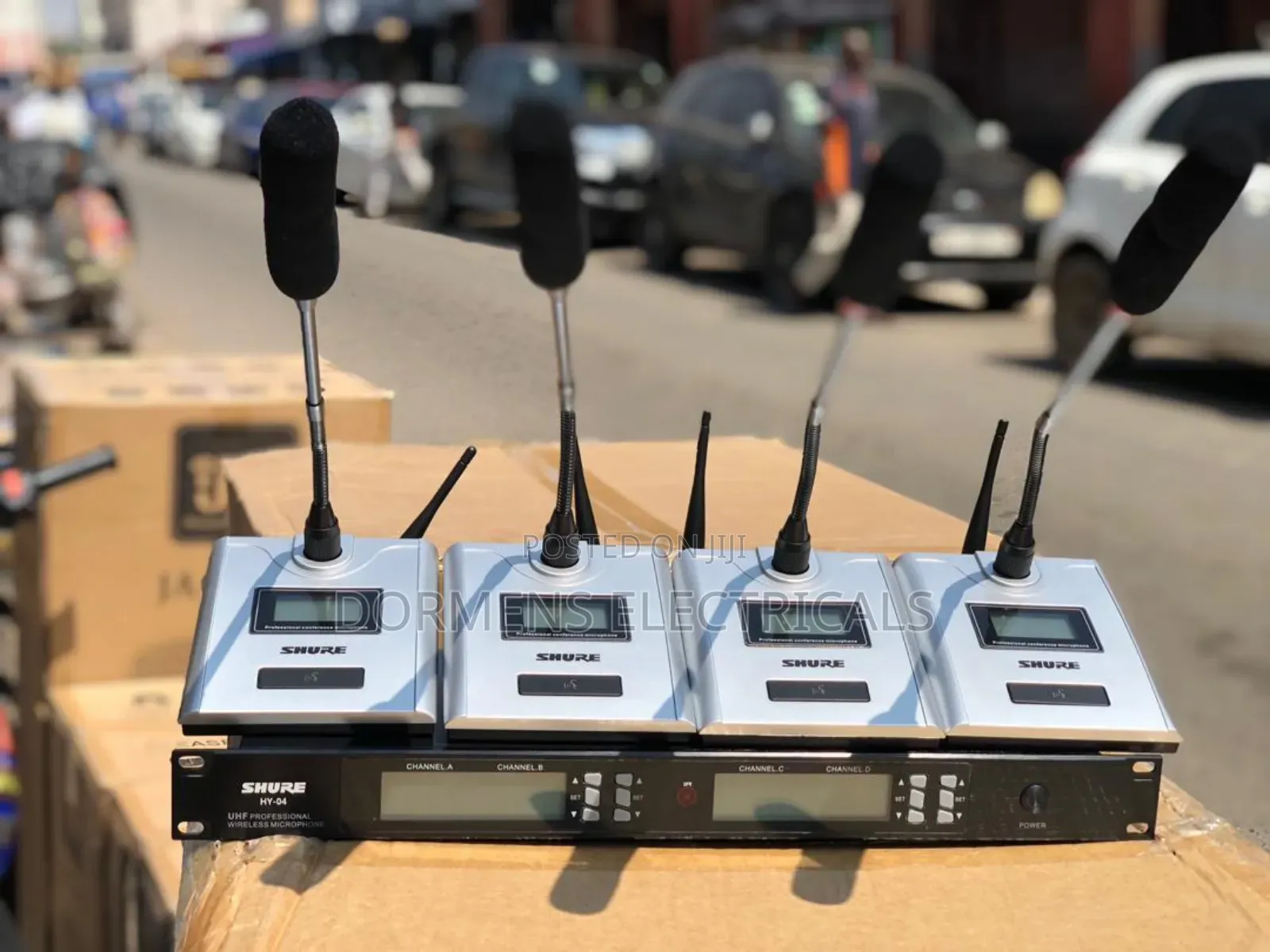 Shure Hy-04 Uhf 4in1 Gooseneck/Conference
