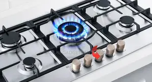 Lg Built-in 90cm Gas Cooktop, 5 Burners, Stainless Steel
