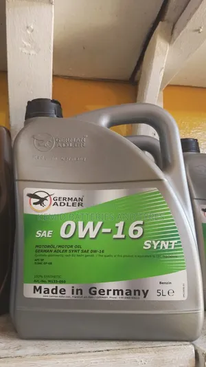 Ow16 Engine Oil - German Adler From Germany