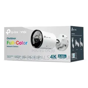 Vigi 8mp Outdoor Full-color Bullet Network Camera | Tp-link