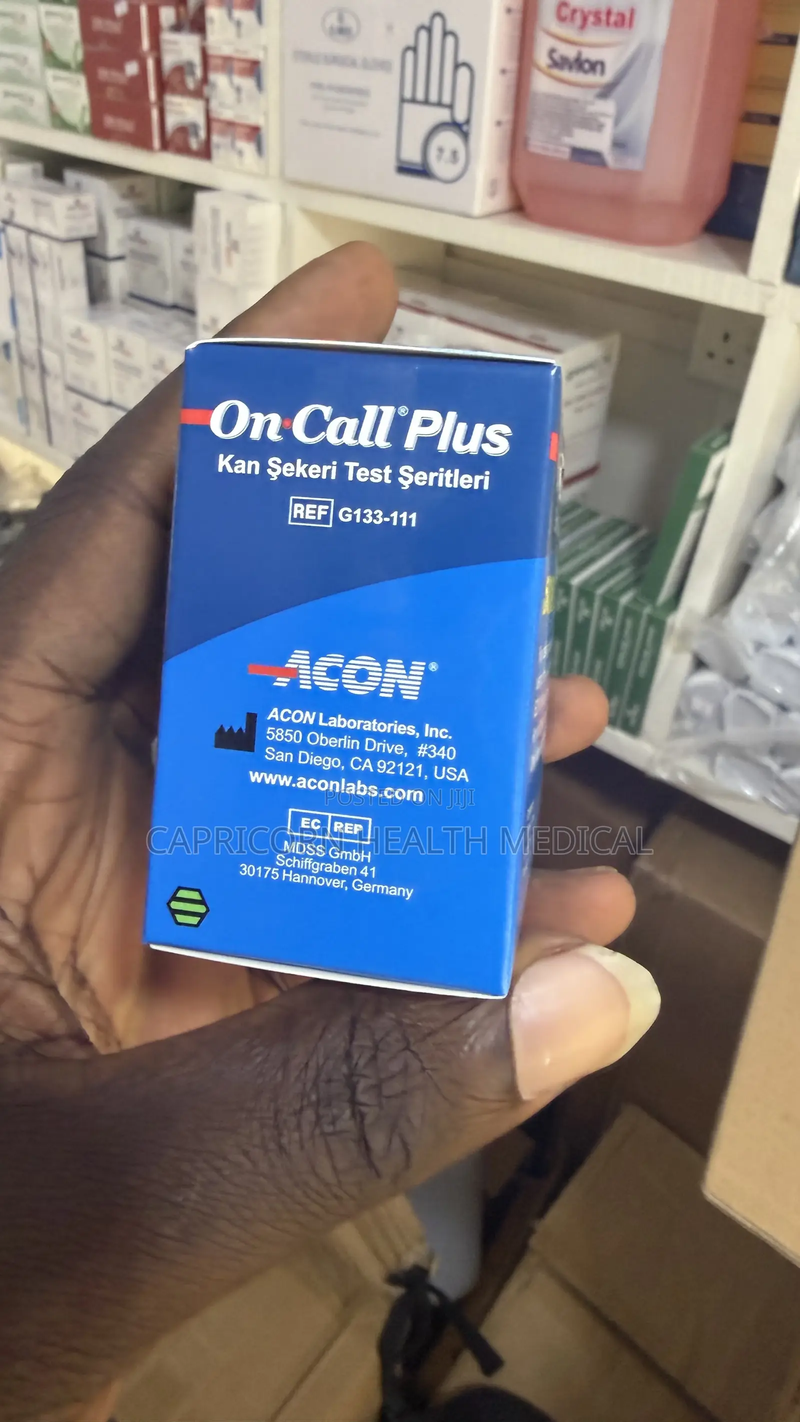 Oncall On Call Plus Glucometer Strips