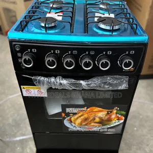 German Plus Gas Cooker| 4_burners| 50x50| Oven| Grill| Made In Germany