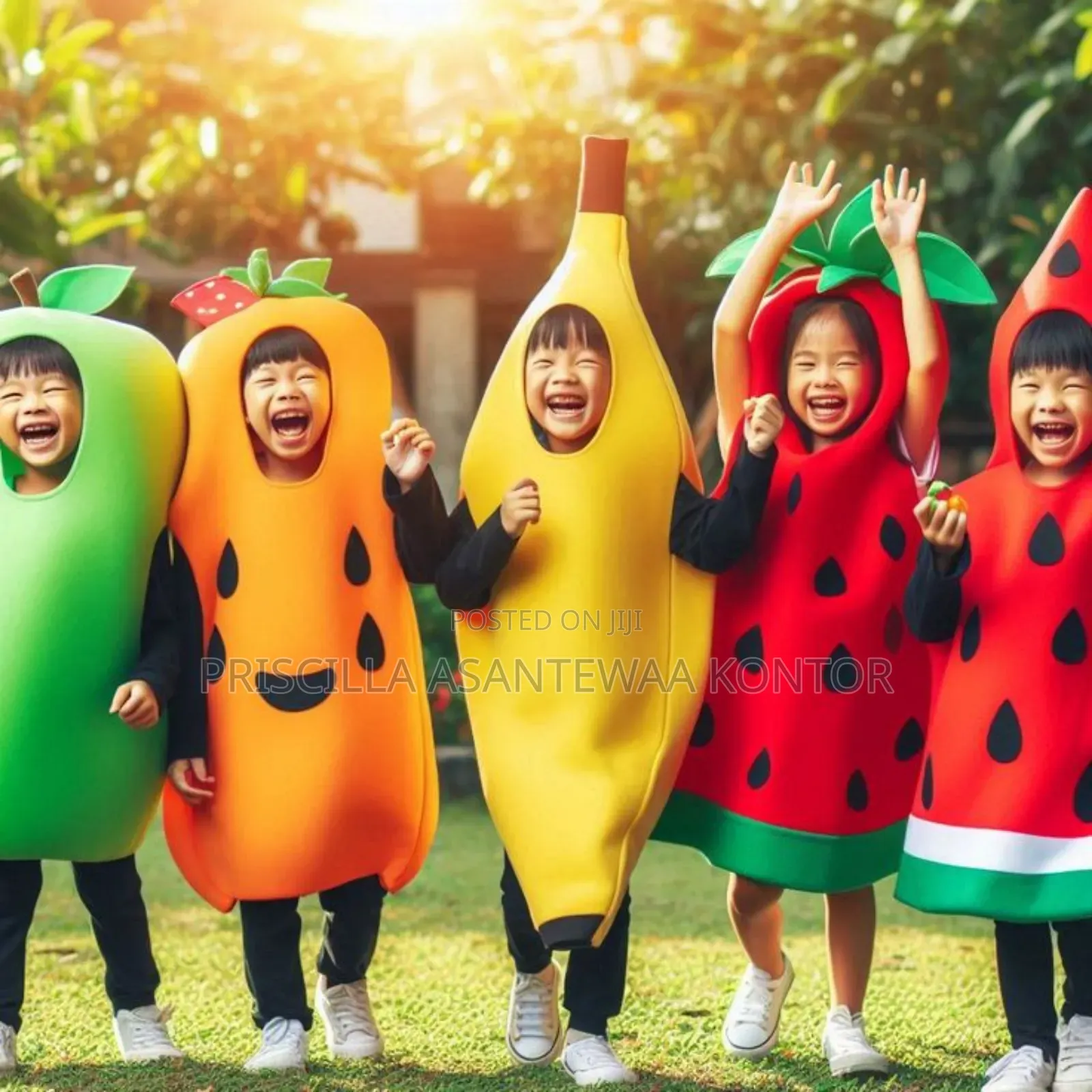 Fruit and Vegetable Costumes