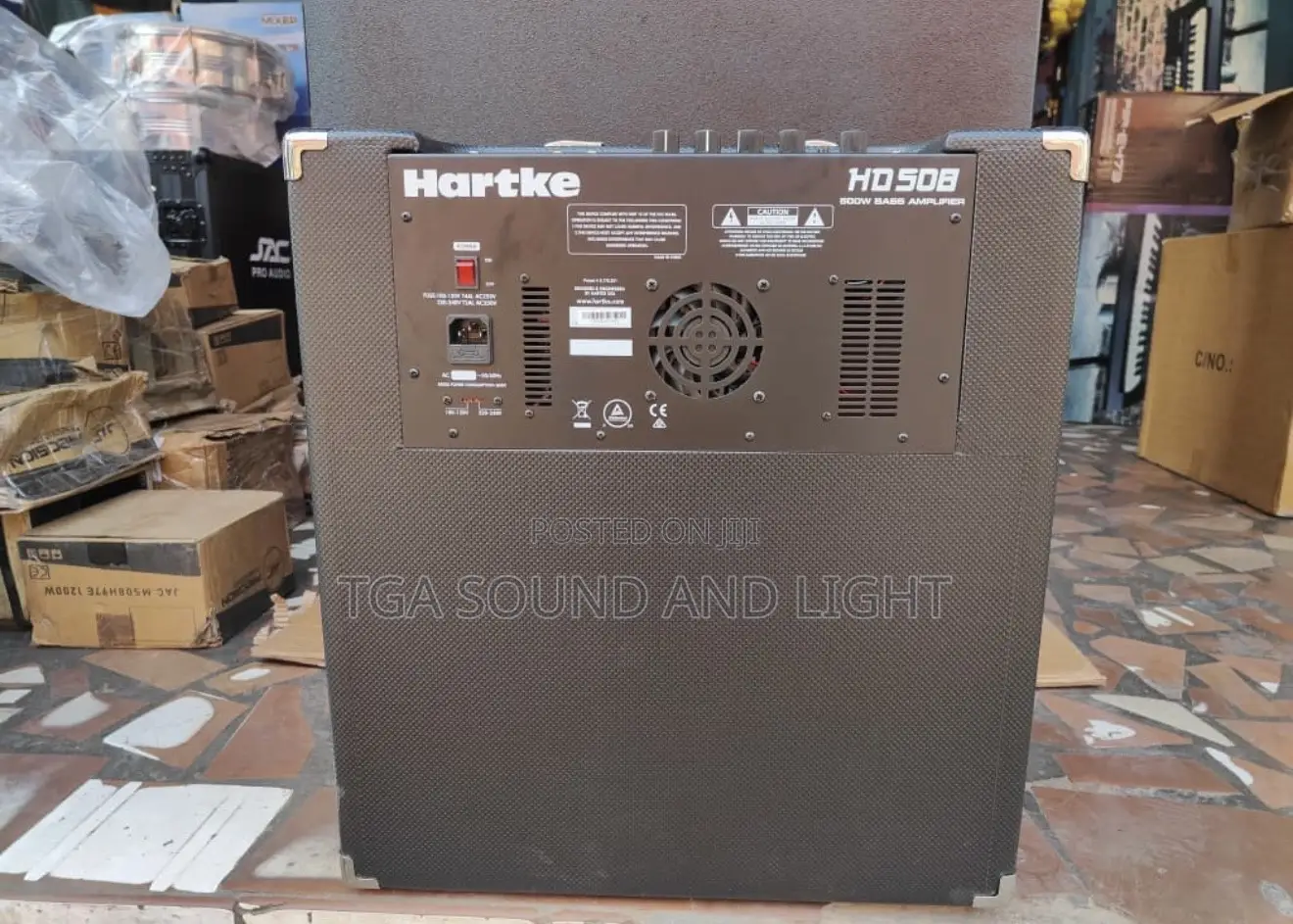 Hartke Hd508 500-Watt Bass Guitar Combo