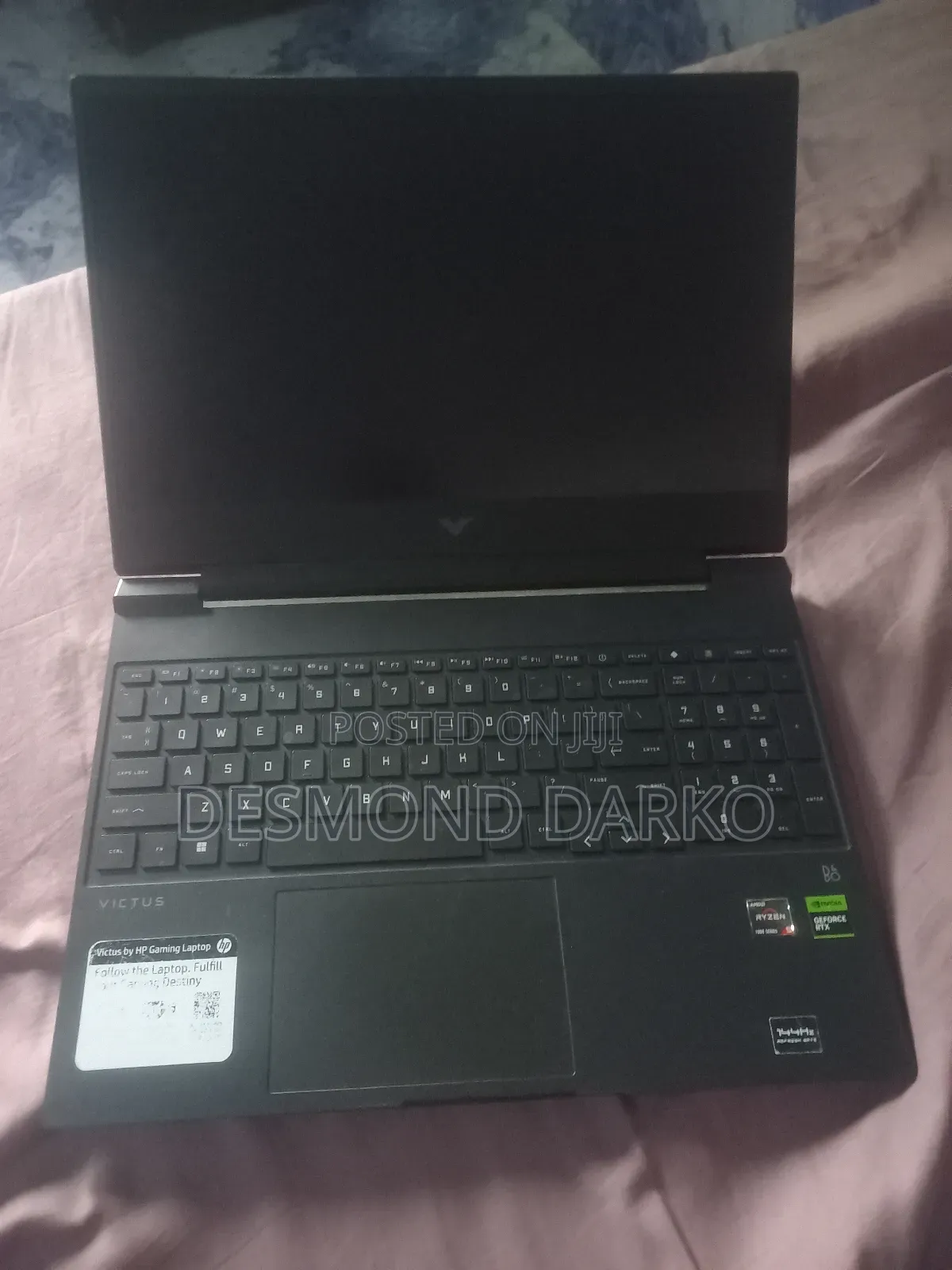 Laptop HP Victus 16 8GB AMD Ryzen 5 SSD 500GB